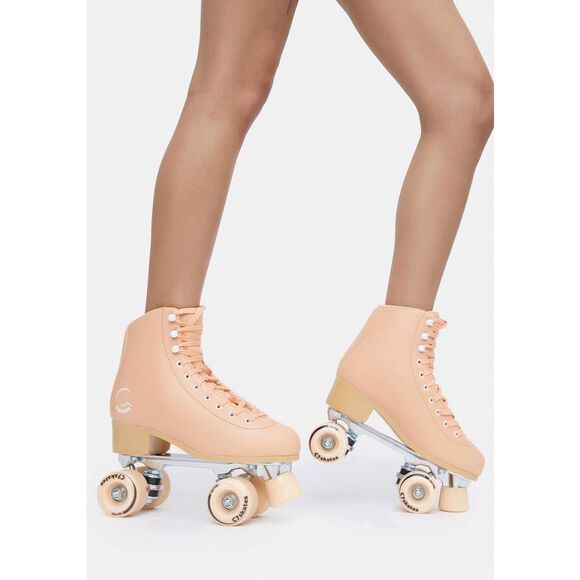 C7SKATES PREMIUM PEACHY KEEN QUAD SKATES SIZE 6 $140 - Picture 3 of 6